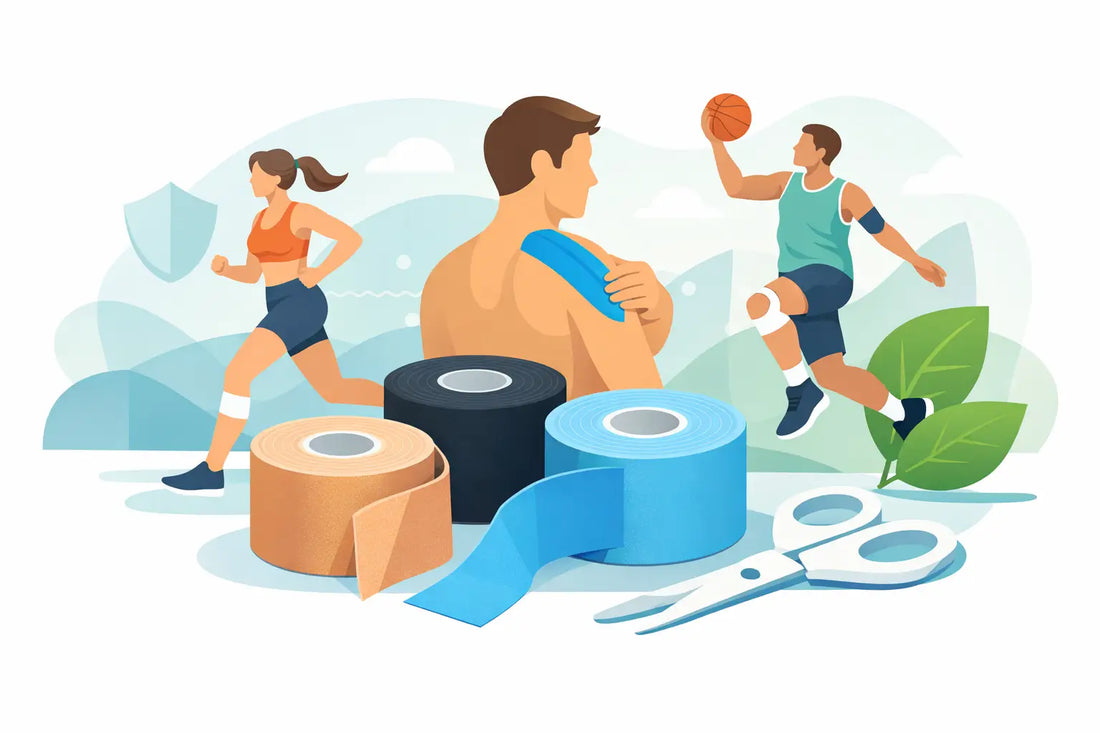 Latex Free Sports Tape for Athletes