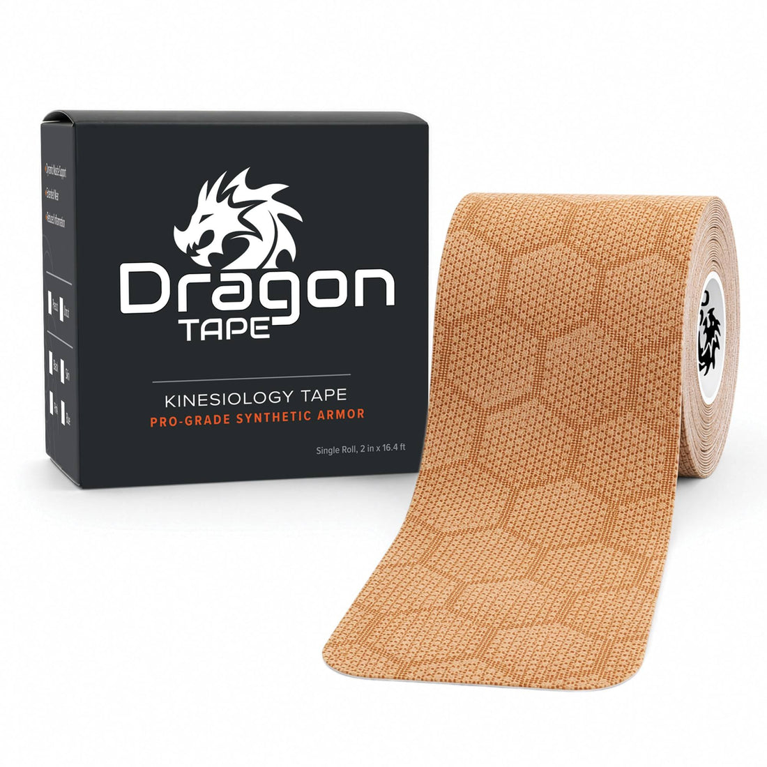 Copper Infused Kinesiology Tape – 40 Precut Strips - Pink (Double Roll)