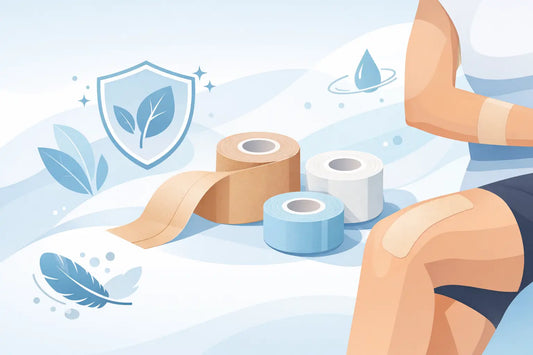Hypoallergenic Athletic Tape for Sensitive Skin