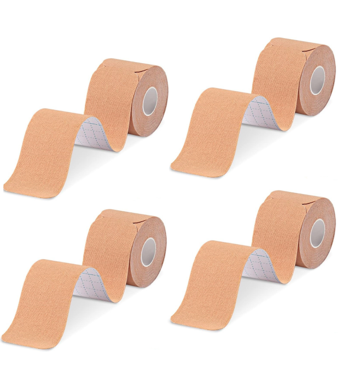 Dragon Tape Kinesiology Tape Precut 4-Pack