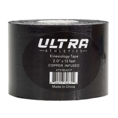 Ultra Athletics Kinesiology Tape Copper Infused Uncut Single Roll - AthleticTapes.com