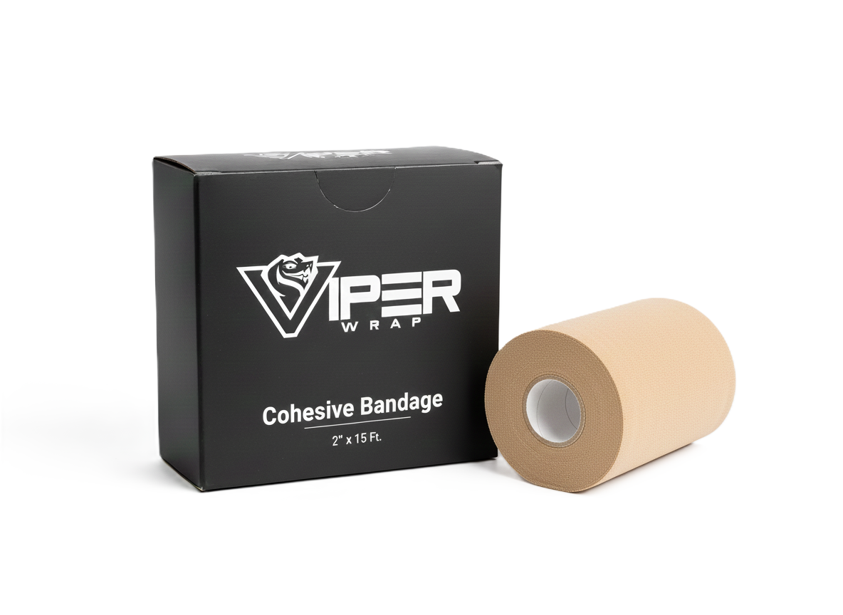 Viper Wrap Cohesive Elastic Bandage Single Roll